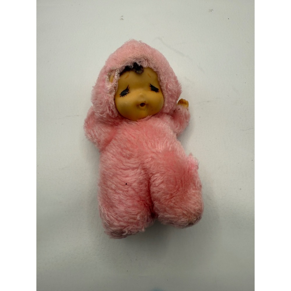 Vintage 1977‎ Russ berry Face Plush Doll Pink
